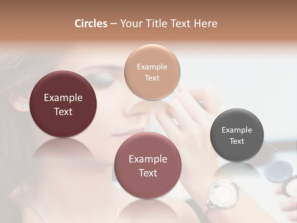 Beautiful Femininity Case PowerPoint Template