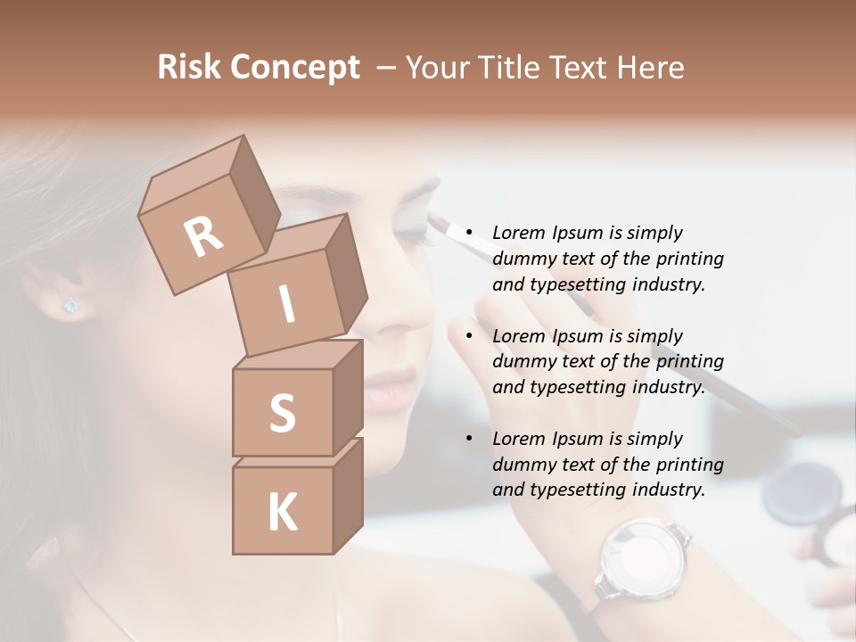 Beautiful Femininity Case PowerPoint Template