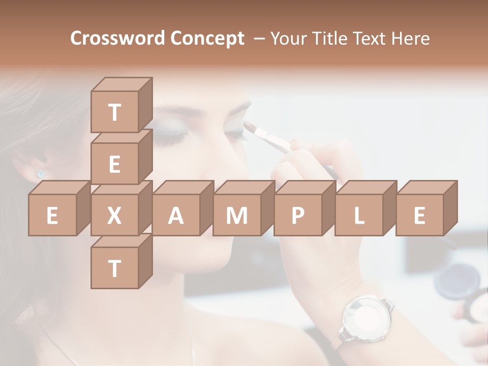 Beautiful Femininity Case PowerPoint Template