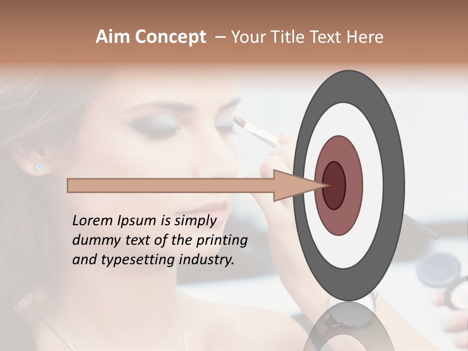 Beautiful Femininity Case PowerPoint Template