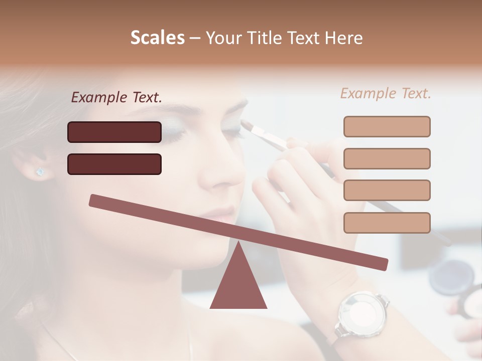 Beautiful Femininity Case PowerPoint Template