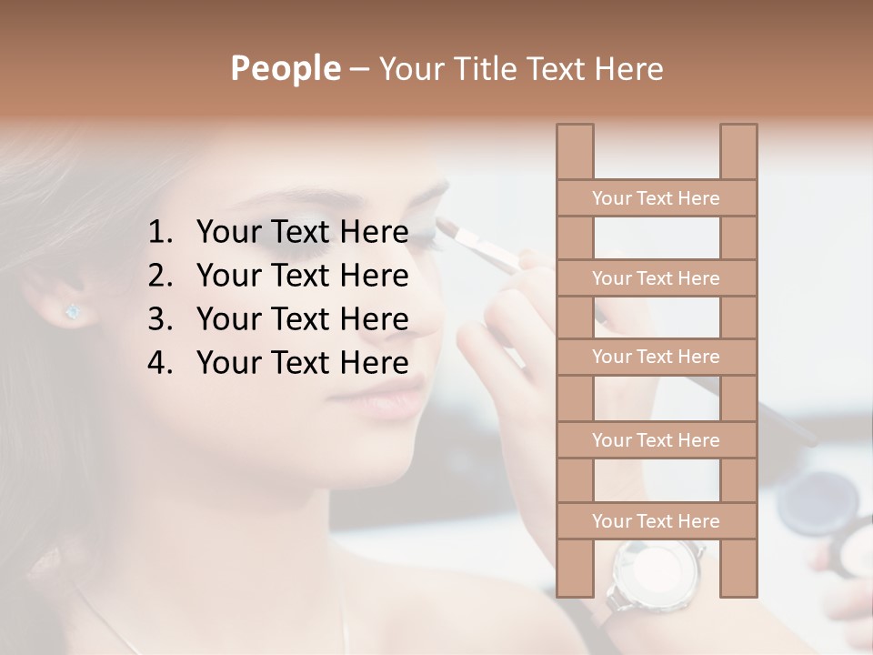 Beautiful Femininity Case PowerPoint Template