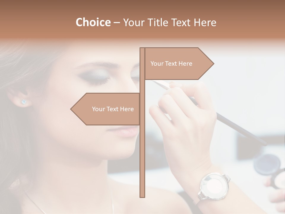 Beautiful Femininity Case PowerPoint Template