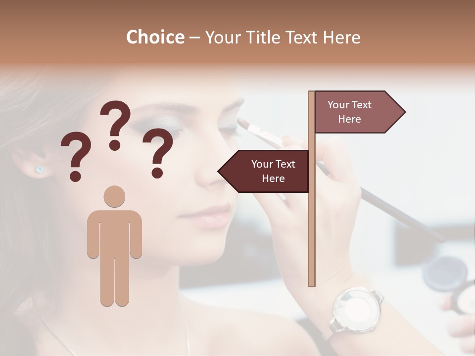 Beautiful Femininity Case PowerPoint Template