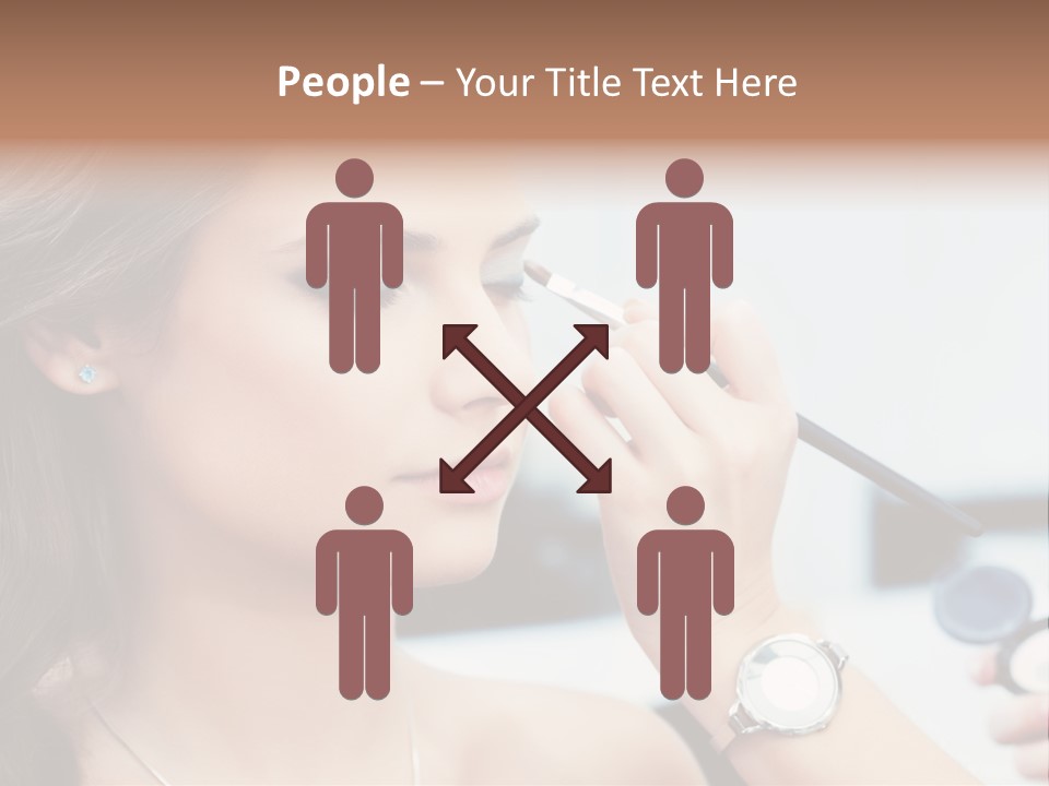 Beautiful Femininity Case PowerPoint Template