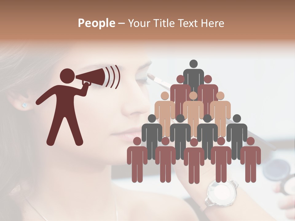 Beautiful Femininity Case PowerPoint Template