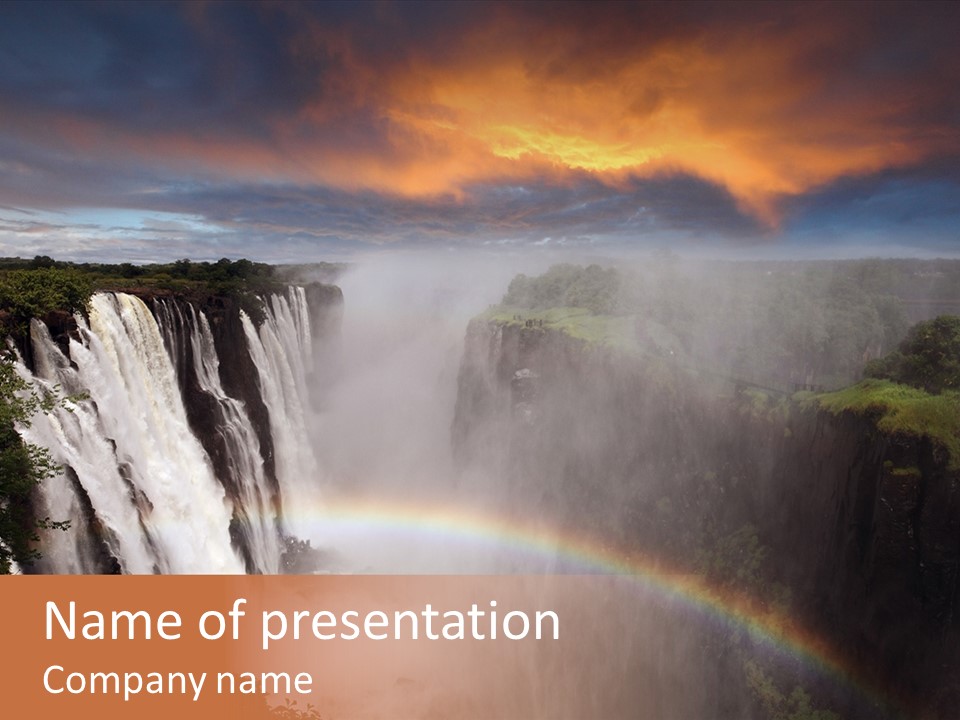 Nature Tourism Postcard PowerPoint Template