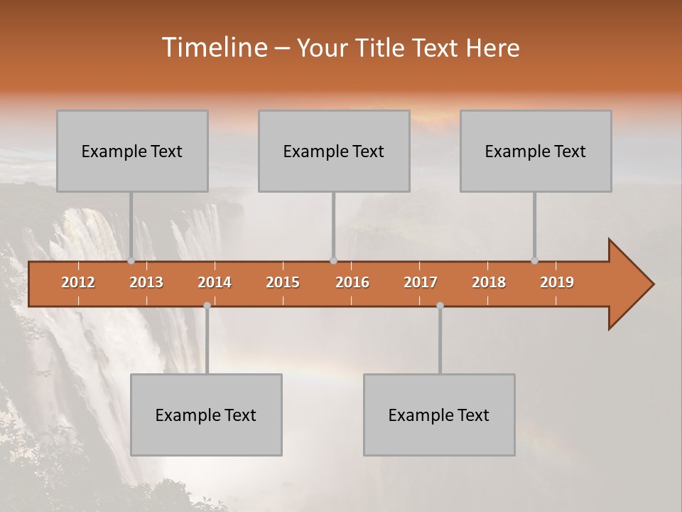 Nature Tourism Postcard PowerPoint Template