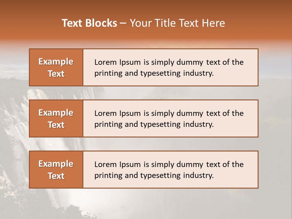 Nature Tourism Postcard PowerPoint Template