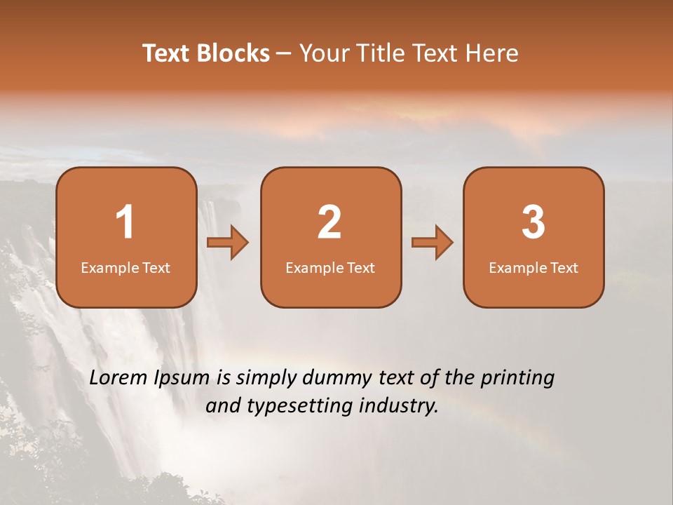 Nature Tourism Postcard PowerPoint Template