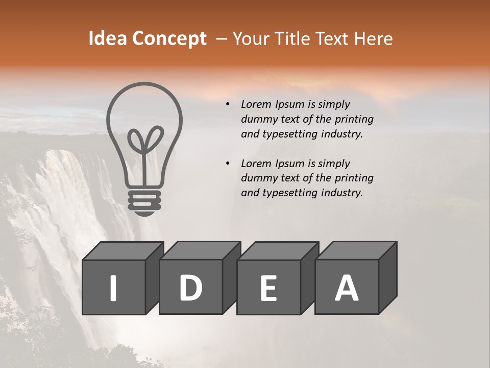 Nature Tourism Postcard PowerPoint Template