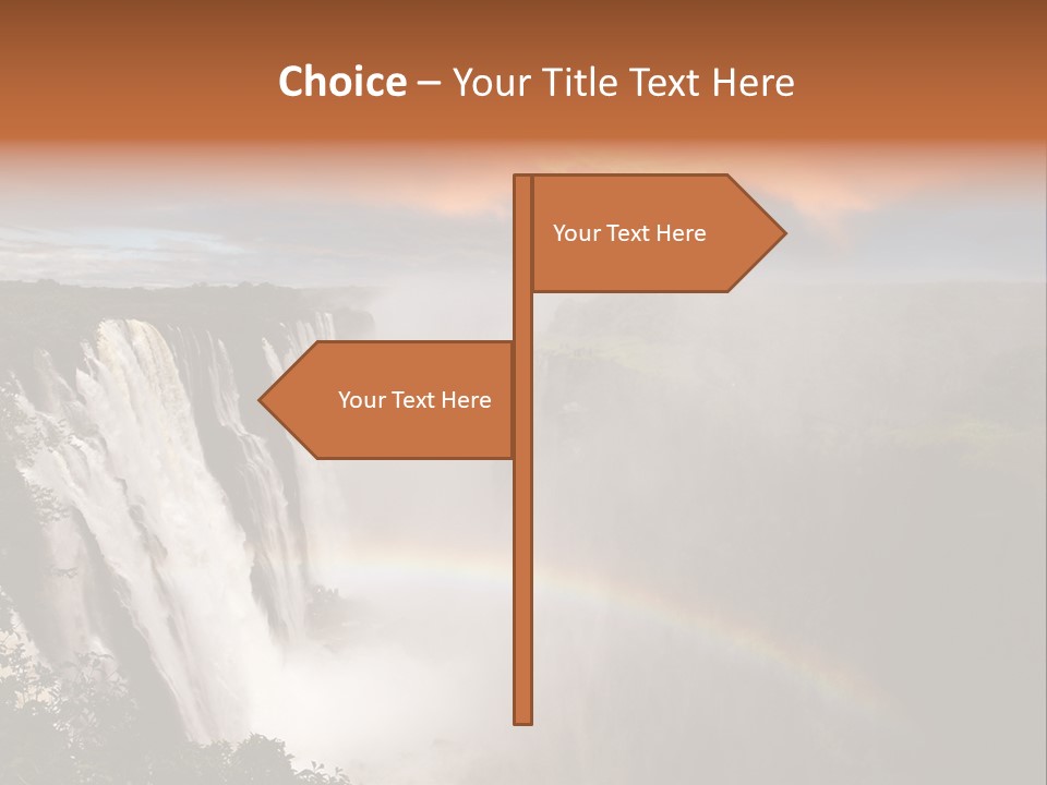 Nature Tourism Postcard PowerPoint Template