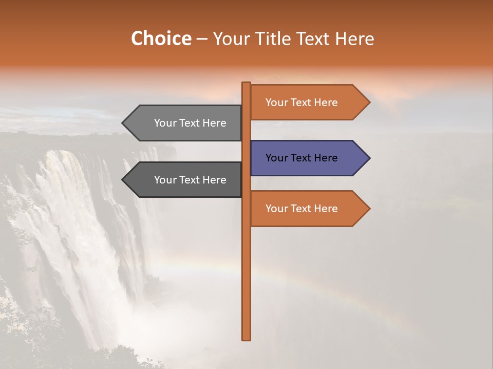 Nature Tourism Postcard PowerPoint Template