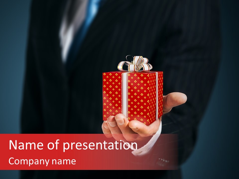 Box Wrap Beautiful PowerPoint Template