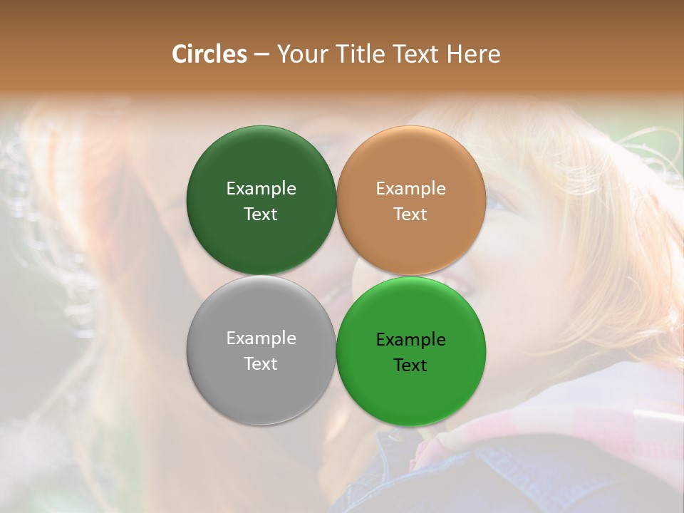 Cuddling Looking Hugging PowerPoint Template