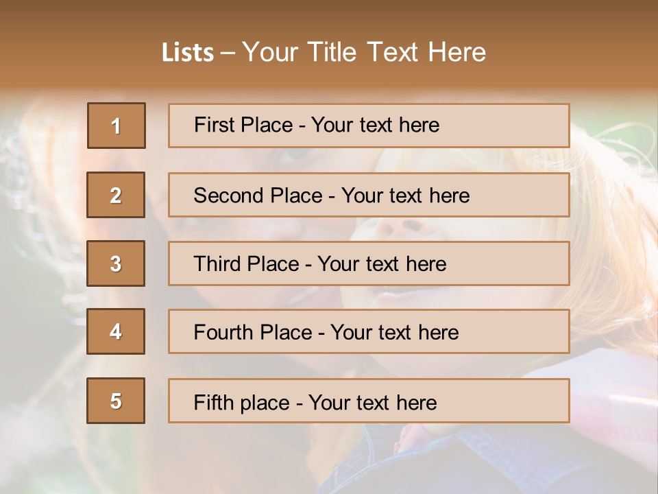Cuddling Looking Hugging PowerPoint Template