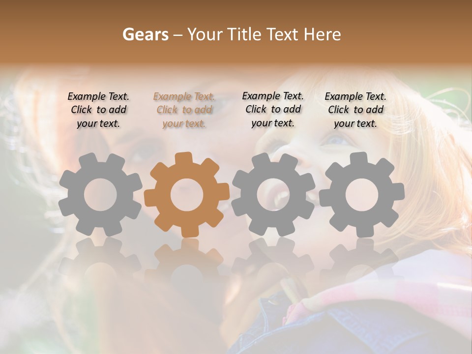 Cuddling Looking Hugging PowerPoint Template