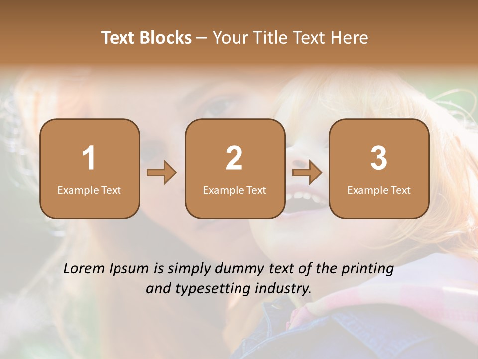 Cuddling Looking Hugging PowerPoint Template