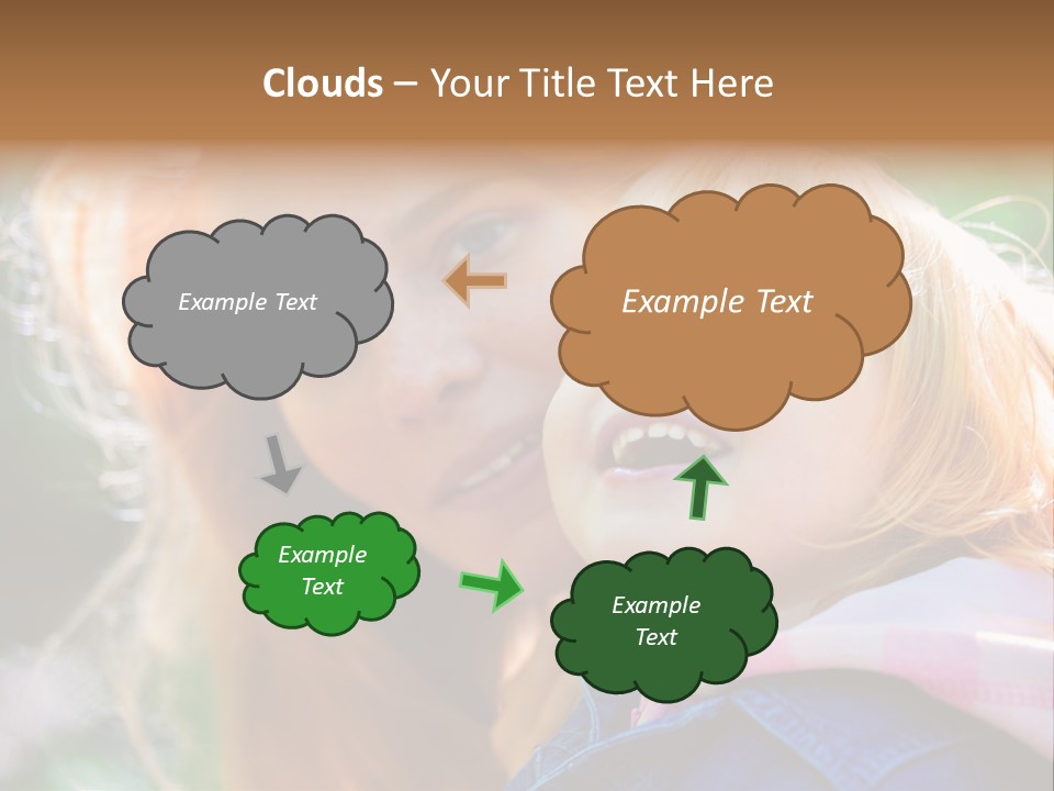 Cuddling Looking Hugging PowerPoint Template