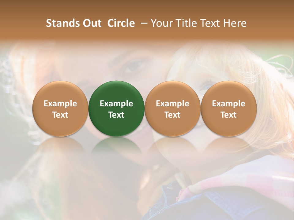 Cuddling Looking Hugging PowerPoint Template