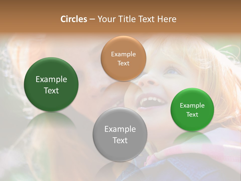 Cuddling Looking Hugging PowerPoint Template