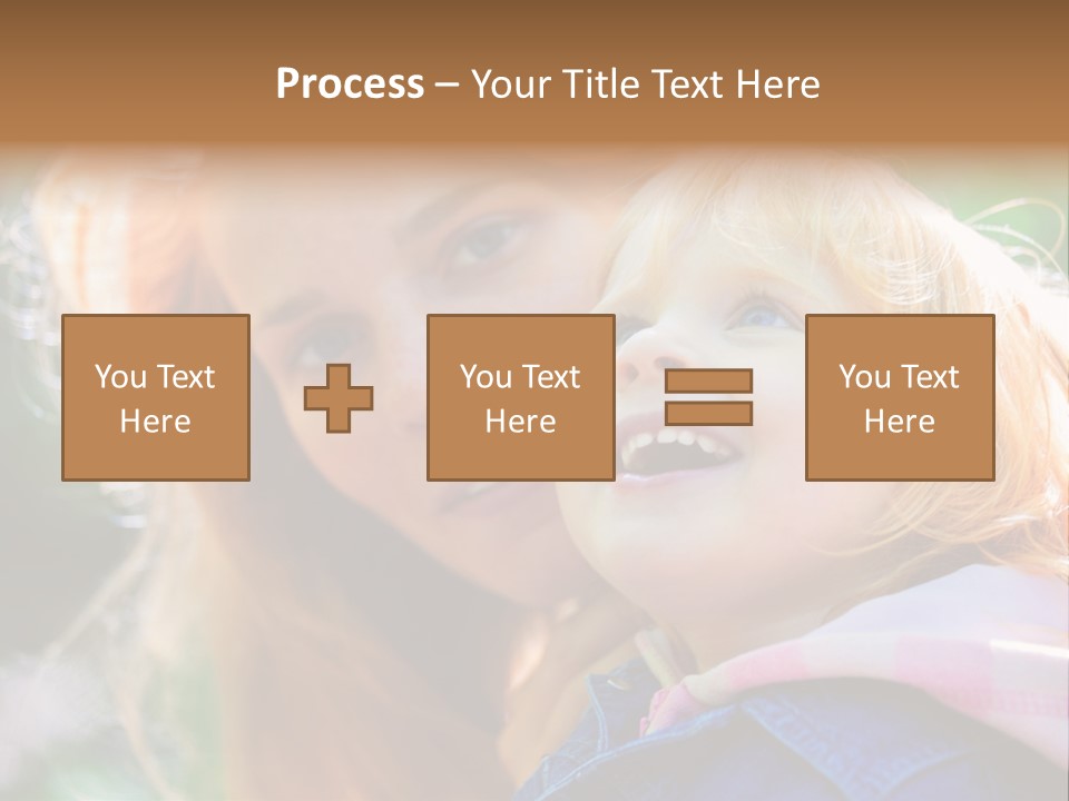 Cuddling Looking Hugging PowerPoint Template