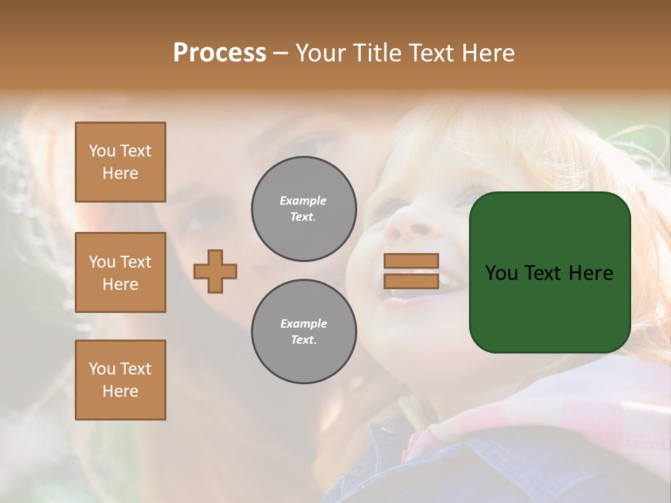 Cuddling Looking Hugging PowerPoint Template