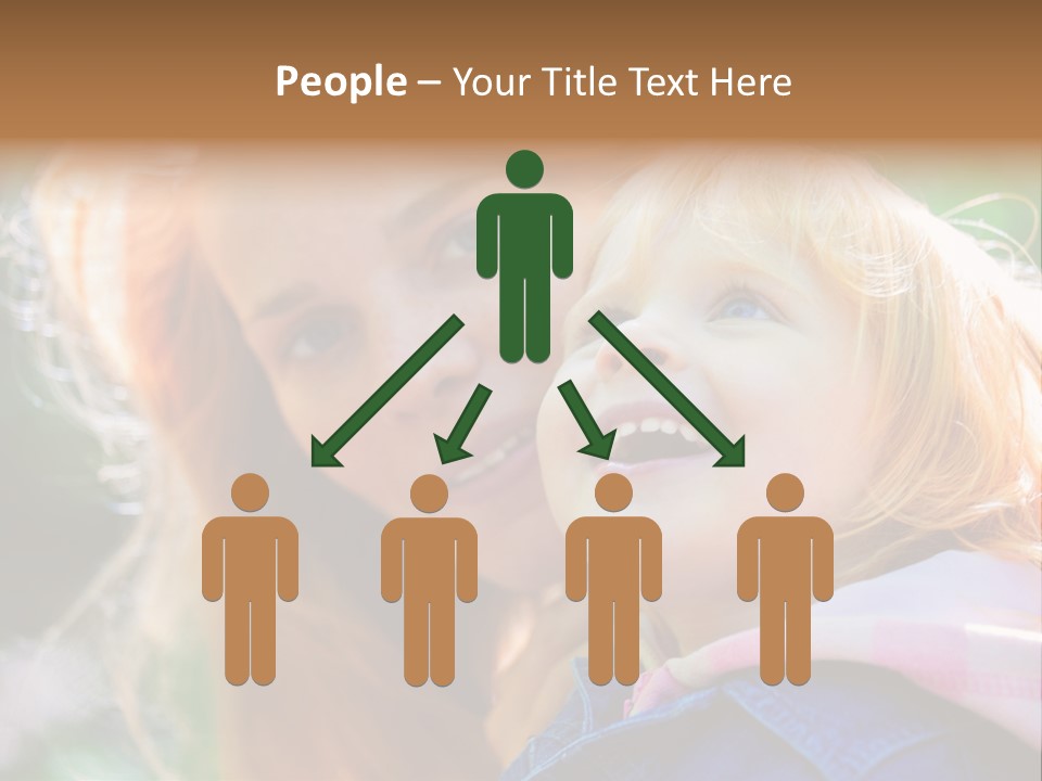 Cuddling Looking Hugging PowerPoint Template