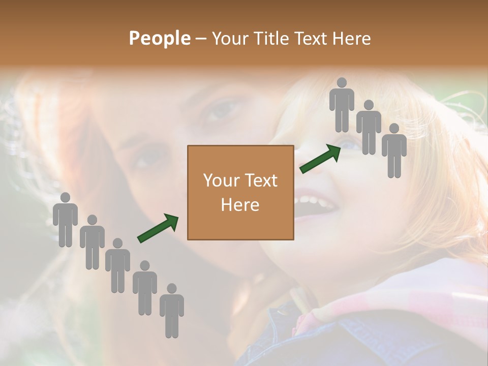 Cuddling Looking Hugging PowerPoint Template