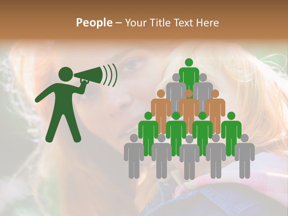 Cuddling Looking Hugging PowerPoint Template