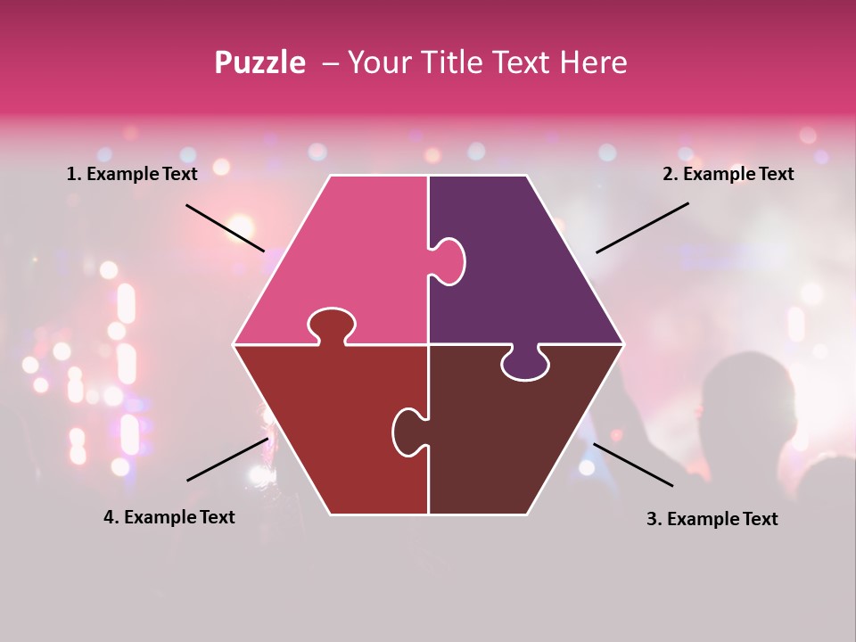 Song Happy Reflector PowerPoint Template