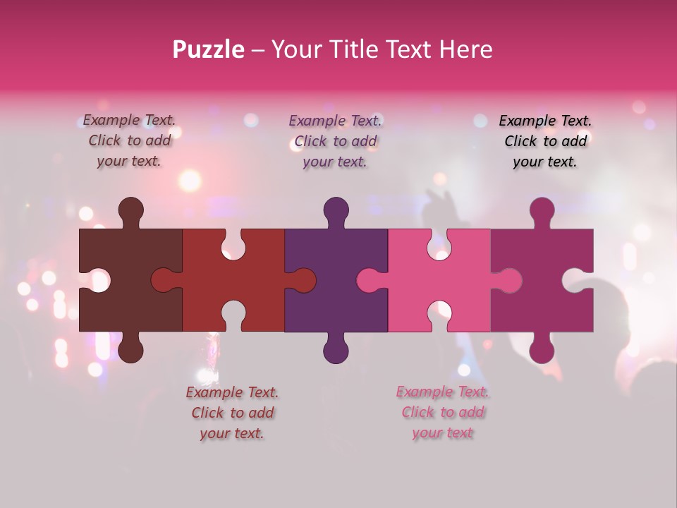 Song Happy Reflector PowerPoint Template