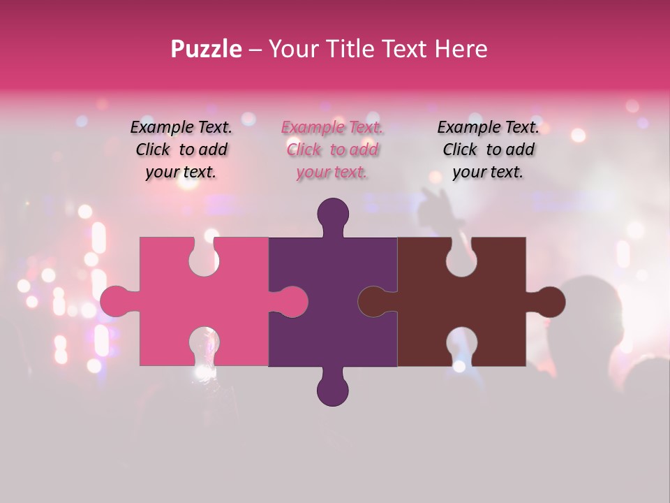 Song Happy Reflector PowerPoint Template