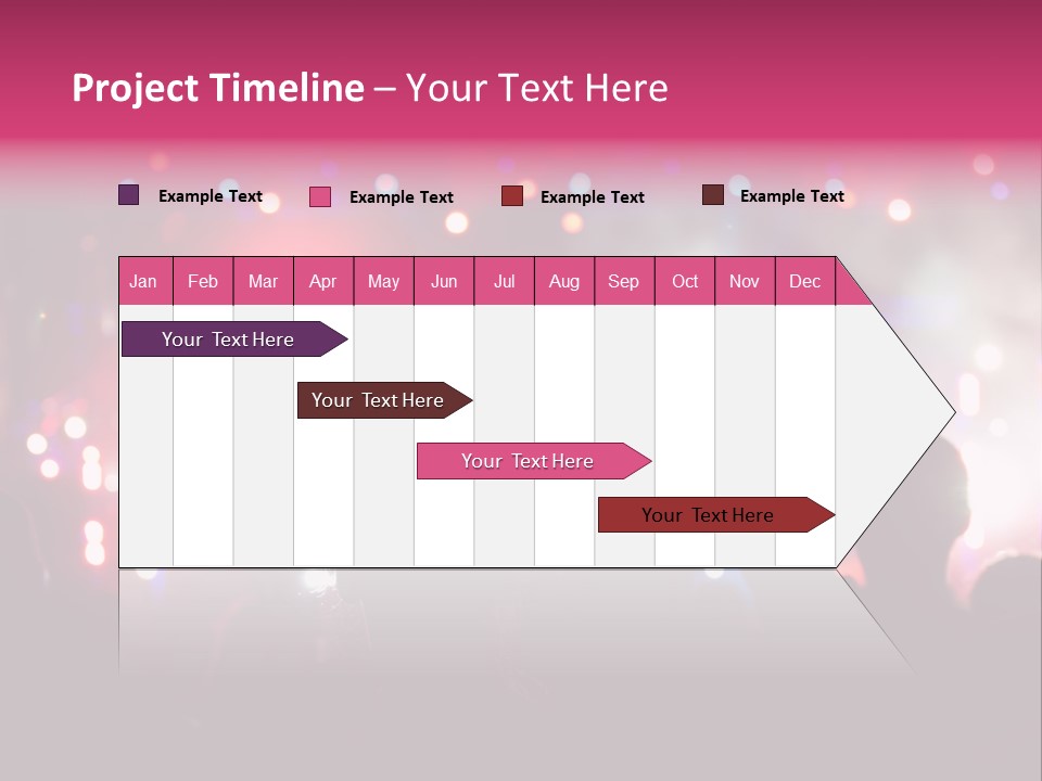 Song Happy Reflector PowerPoint Template