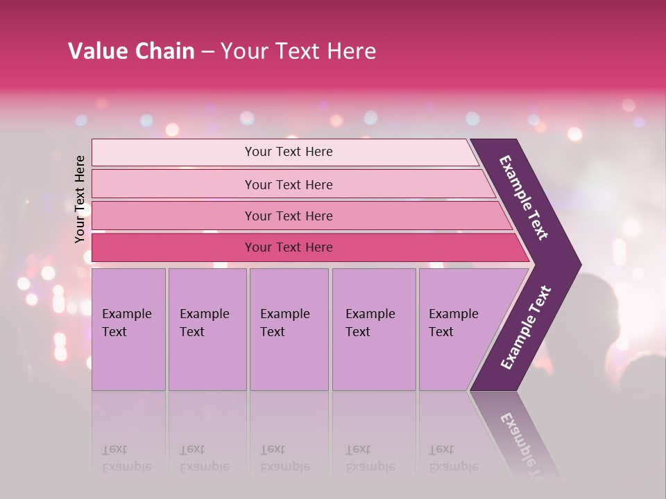 Song Happy Reflector PowerPoint Template