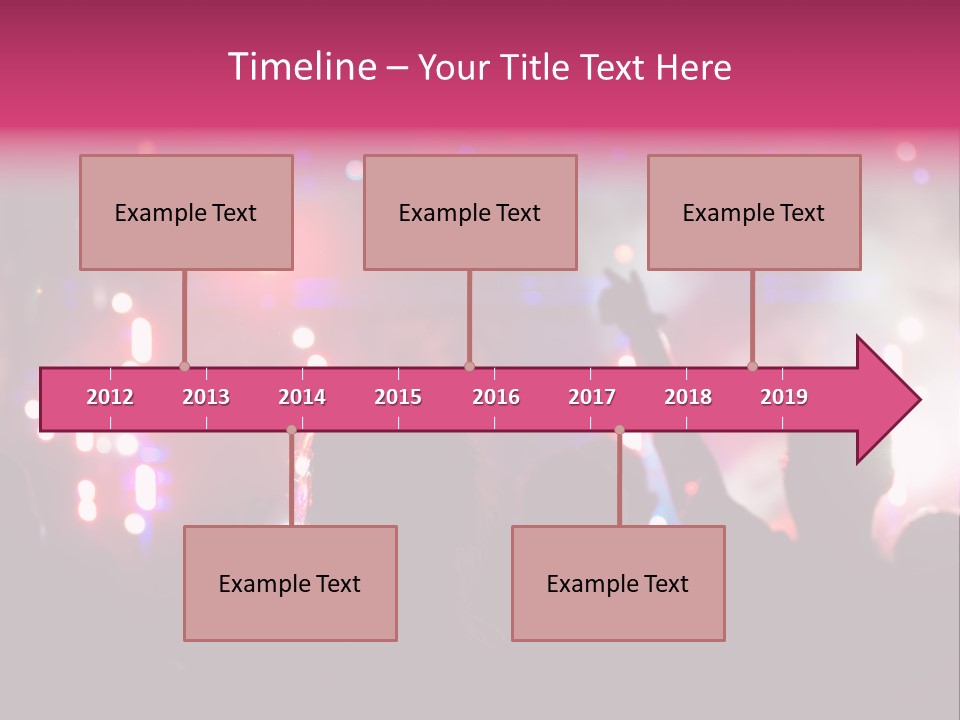 Song Happy Reflector PowerPoint Template