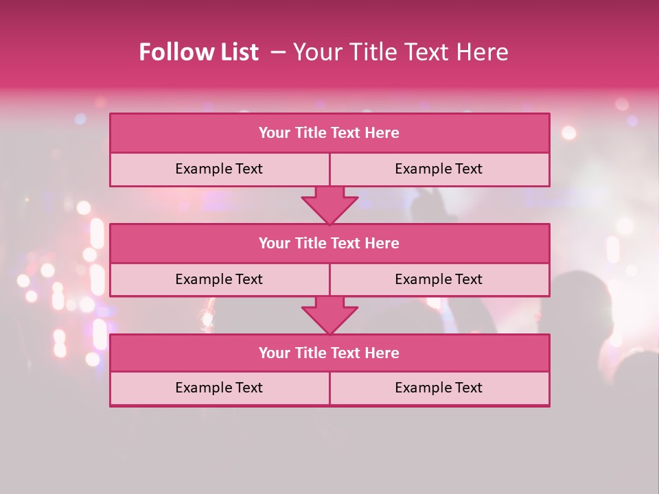 Song Happy Reflector PowerPoint Template