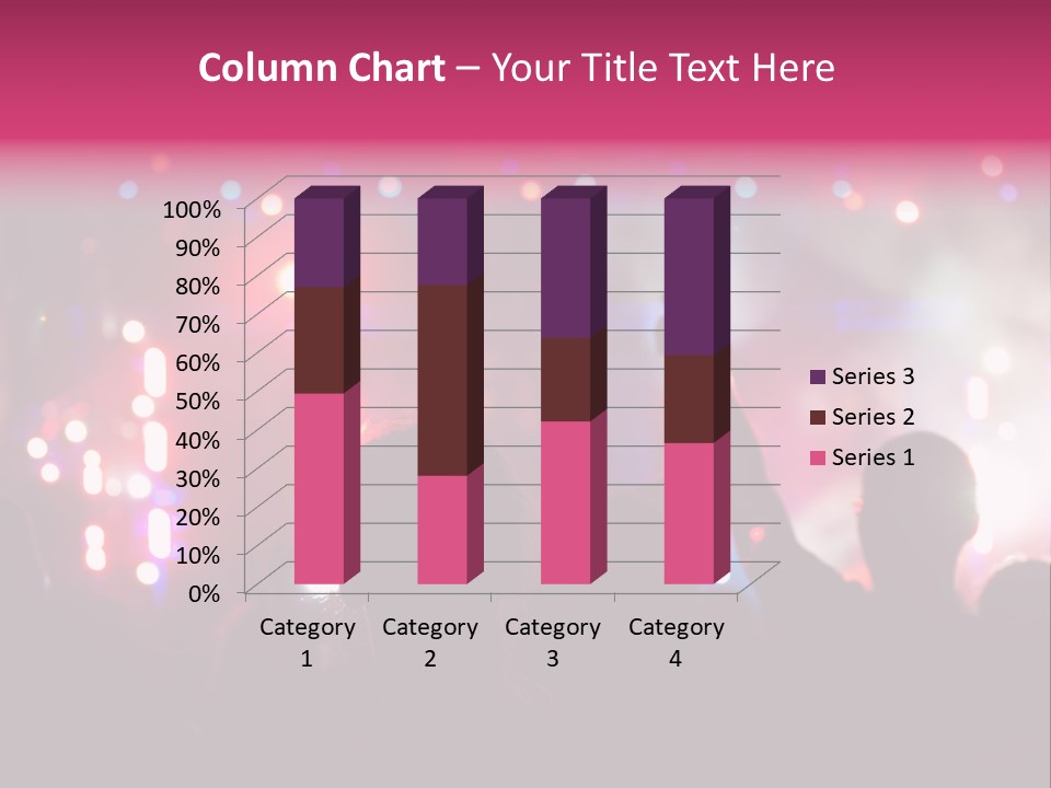 Song Happy Reflector PowerPoint Template