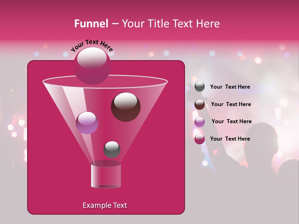 Song Happy Reflector PowerPoint Template