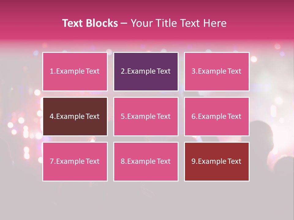 Song Happy Reflector PowerPoint Template