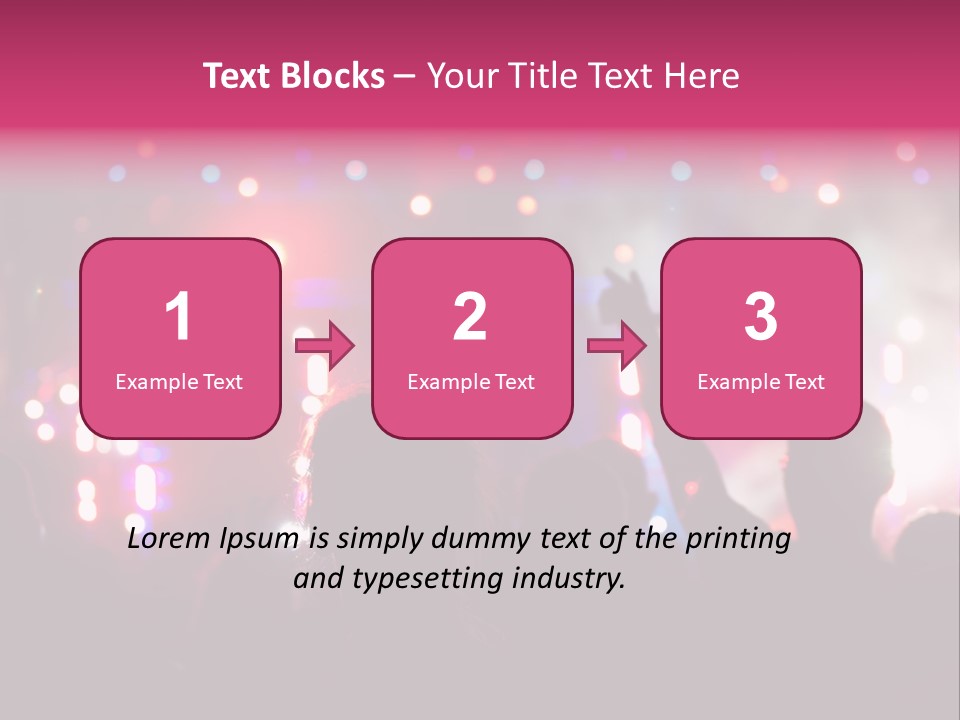 Song Happy Reflector PowerPoint Template