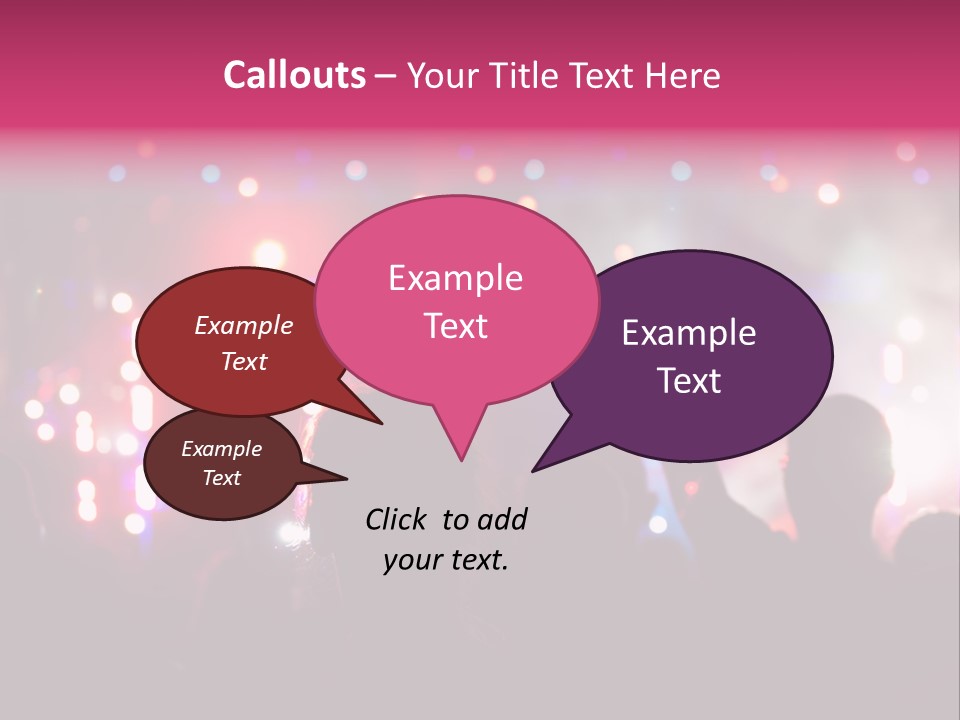 Song Happy Reflector PowerPoint Template