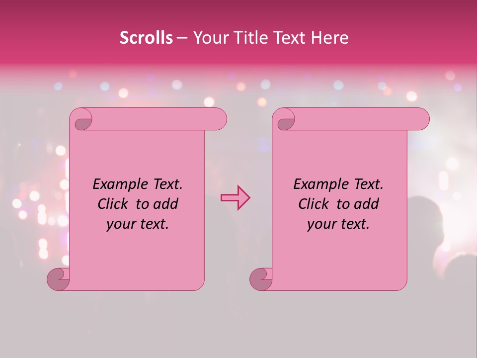 Song Happy Reflector PowerPoint Template
