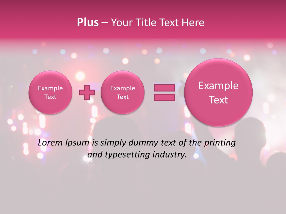 Song Happy Reflector PowerPoint Template