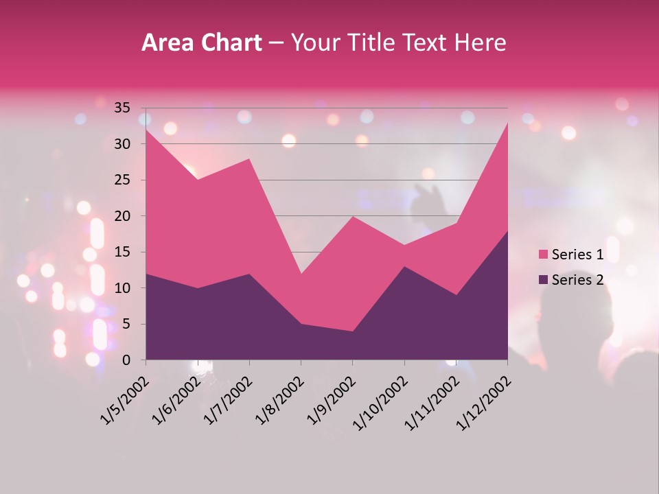 Song Happy Reflector PowerPoint Template