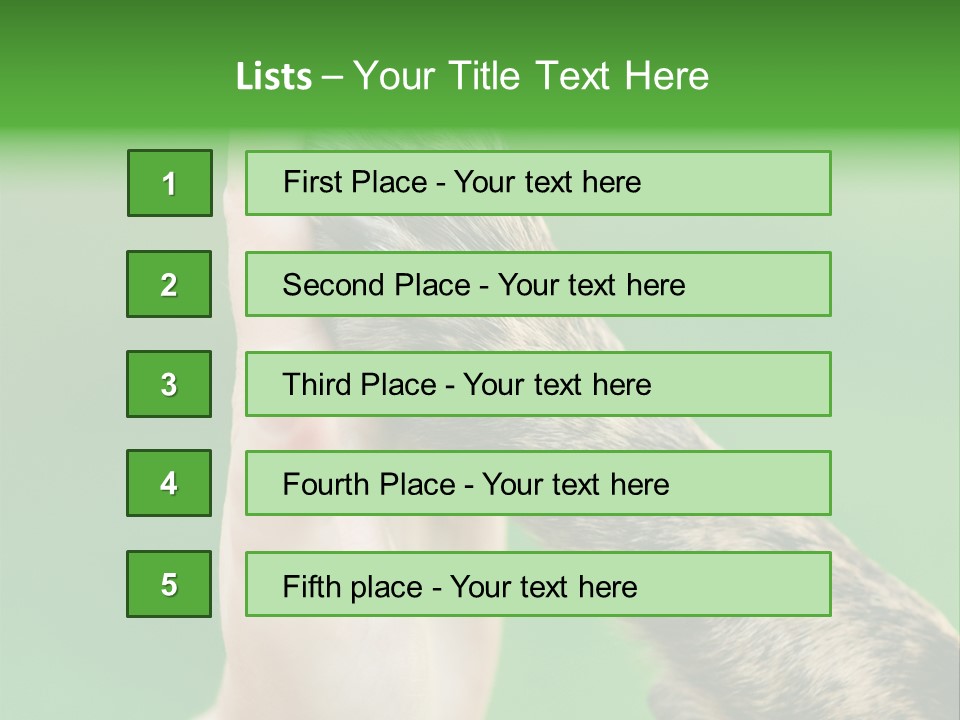 Canine Breed Companionship PowerPoint Template