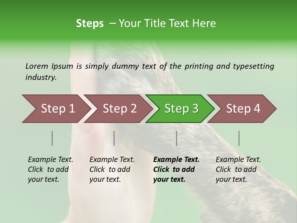 Canine Breed Companionship PowerPoint Template
