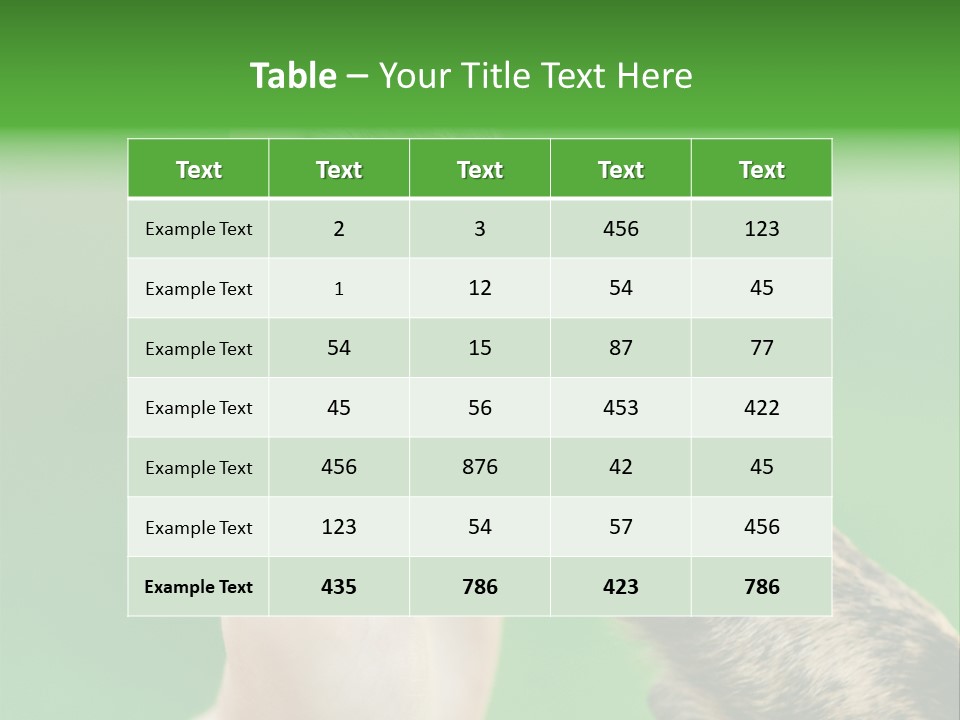 Canine Breed Companionship PowerPoint Template