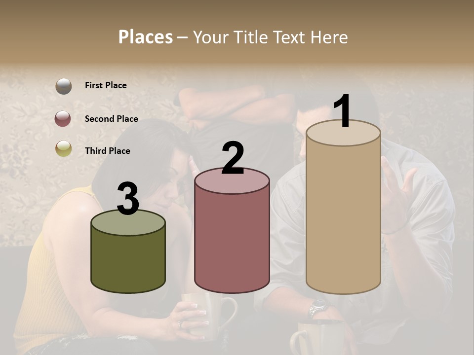 Boy Folded Arms Sad PowerPoint Template