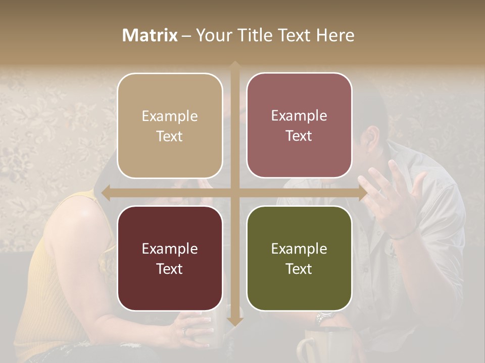 Boy Folded Arms Sad PowerPoint Template